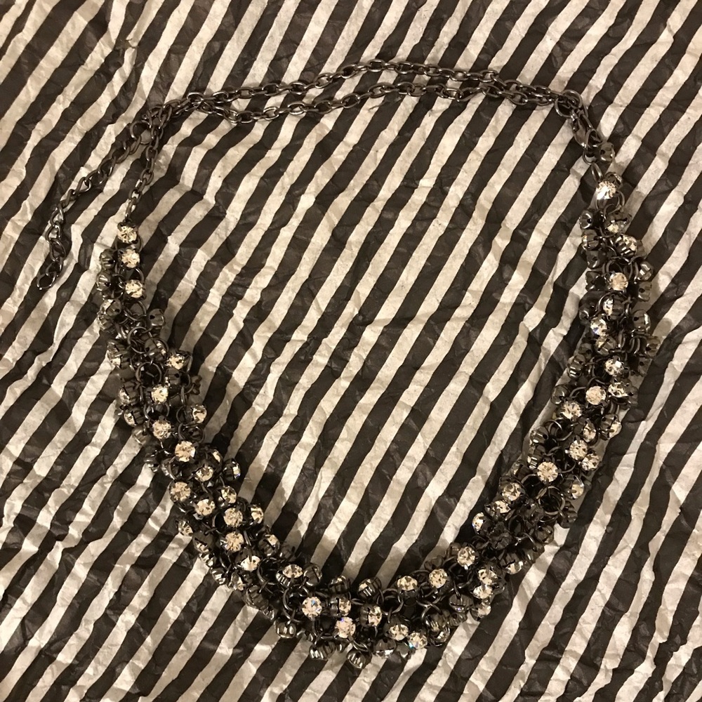 Rhinestone Statement Necklace